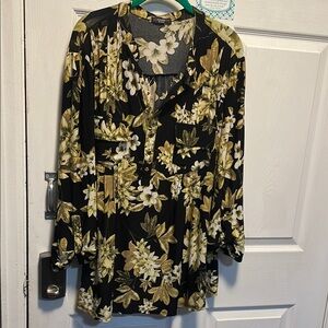 Floral Long Sleeve Blouse